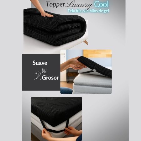 Topper Luxury Cool Black